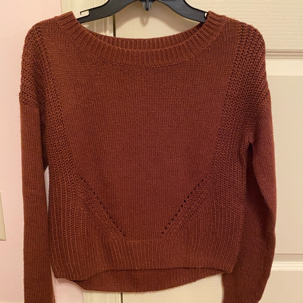 Burgundy Aeropostale Sweater